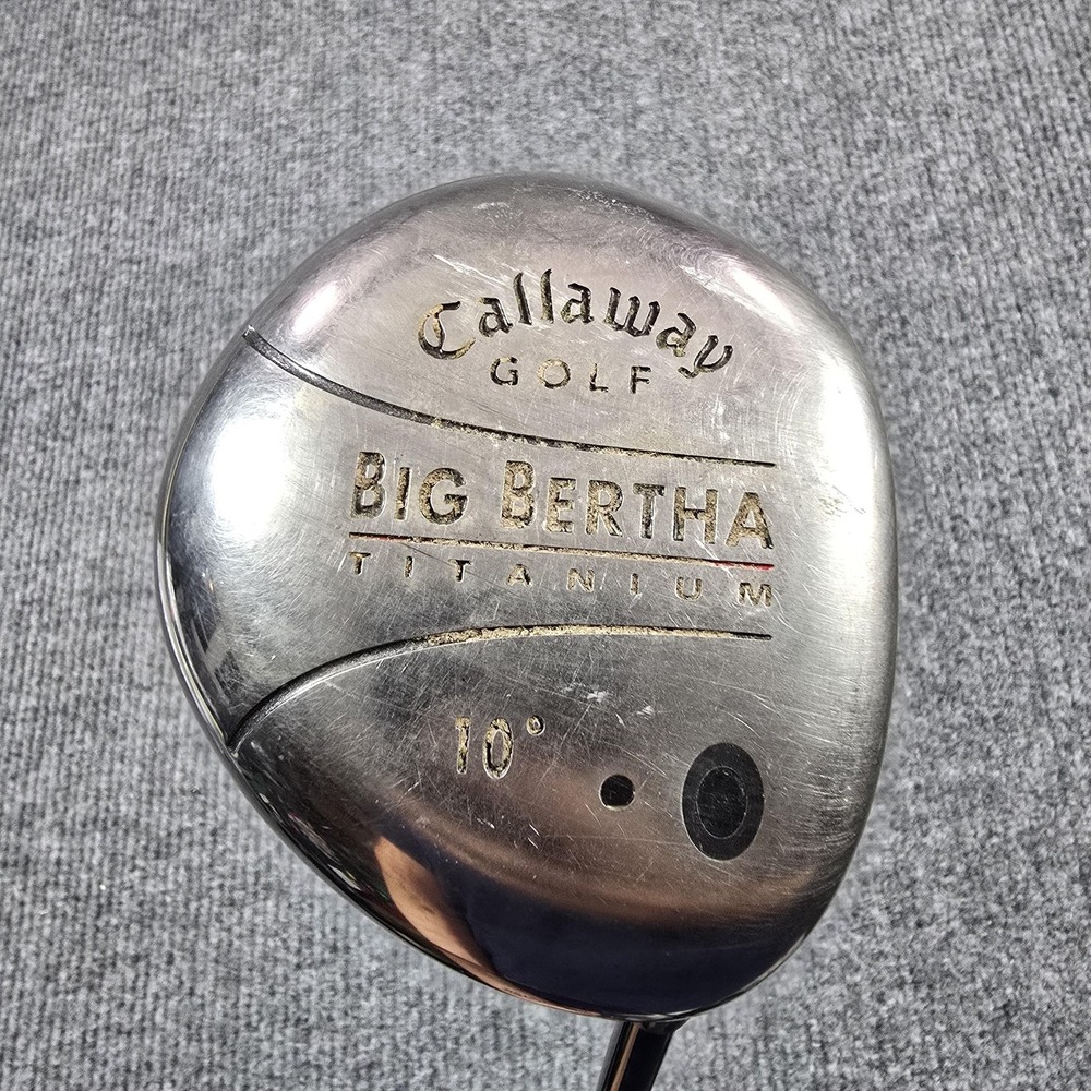 Callaway Big Bertha Titanium Driver 10° RCH Regular Graphite‎ RH Mens Golf Club